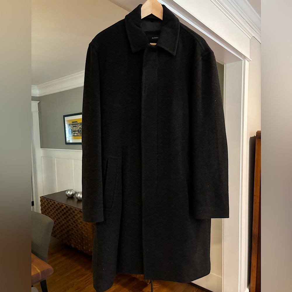 Men’s Alfani Wool/ Cashmere Overcoat
